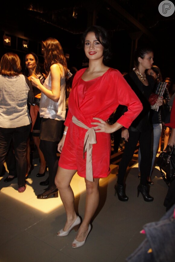 Nanda Costa no Fashion Rio 2011