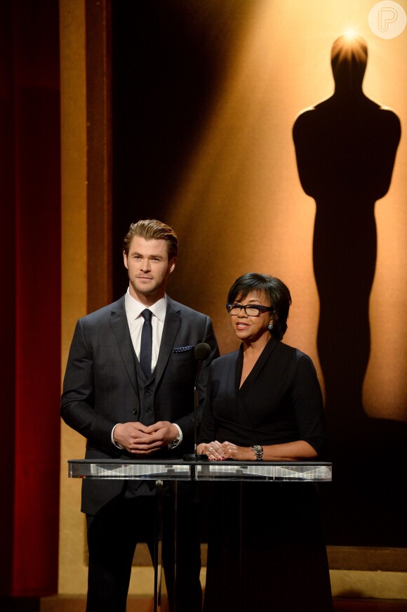 A lista de indicados ao Oscar 2014 foi anunciada por Chris Hemsworth, nesta quinta-feira, 16 de janeiro