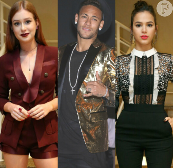Recentemente, foi divulgado que Neymar teria investido em Marina Ruy Barbosa antes de namorar Bruna Marquezine