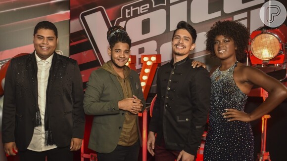 Mylena Jardim disputou a final do 'The Voice Brasil' com Afonso Cappelo, Dan Costa e Danilo Franco