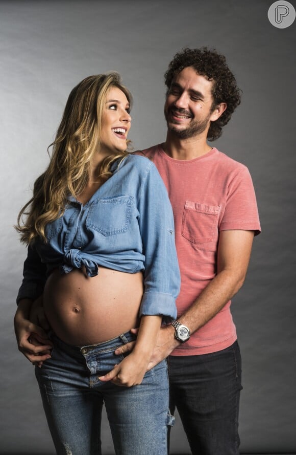 Casada com Felipe Andreoli, Rafa Brites está à espera do primeiro filho, que se chamará Rocco