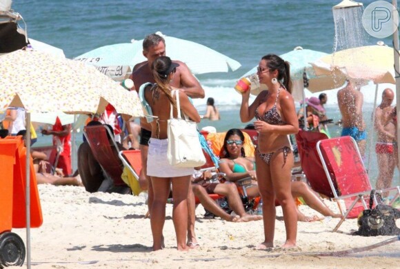 Oscar curte praia no Rio
