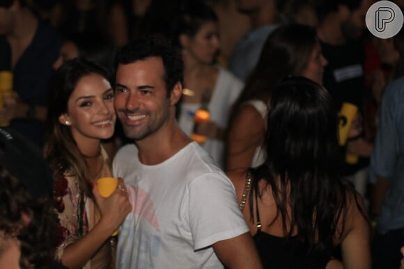 A ex-mulher de Kaká já havia sido clicada curtindo outra festa em Trancoso com o namorado
