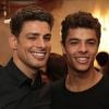 Cauã Reymond e Matheus Abreu vivem os gêmeos Omar e Yaqub na terceira e segunda fases, respectivamente, da minissérie 'Dois Irmãos', que estreia nesta segunda-feira, 9 de janeiro de 2017 na TV Globo