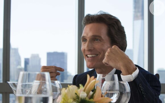 Matheu McConaughey emagreceu 20 quilos pro papel de Mark Hanna, mentor de Jordan Belfort (Leonardo Di Caprio) em 'O Lobo de Wall Street'