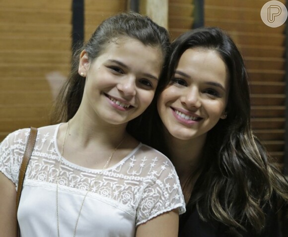 Luana Marquezine, irmã mais nova de Bruna, tem se destacado na web com as dublagens em aplicativo