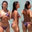 Júlia Oristanio, ex de Rafael Vitti, exibe boa forma na praia com amigo. Fotos!