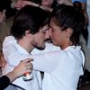 Camila Pitanga e Igor Angelkorte se beijaram em show em julho de 2016. O casal foi junto ao aniversário de Leandra Leal na casa da atriz em setembro de 2015. No mês seguinte, Antonio Pitanga, pai dela, confirmou o namoro