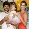 Deborah Secco é casada com o ator Hugo Moura, com quem tem uma filha, Maria Flor, de 1 ano
