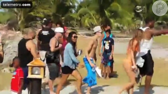 Justin Bieber está no Panamá com alguns amigos
