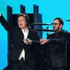 Paul McCartney e Ringo Starr, ex-Beatles, se apresentam juntos no Grammy Awards 2014