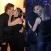 Beijoqueiro! Fábio Jr. deu um selinho em uma fã no palco de seu show (à direita) e depois encheu sua mulher de beijos (à esquerda) no camarim neste sábado, 14 de janeiro de 2017