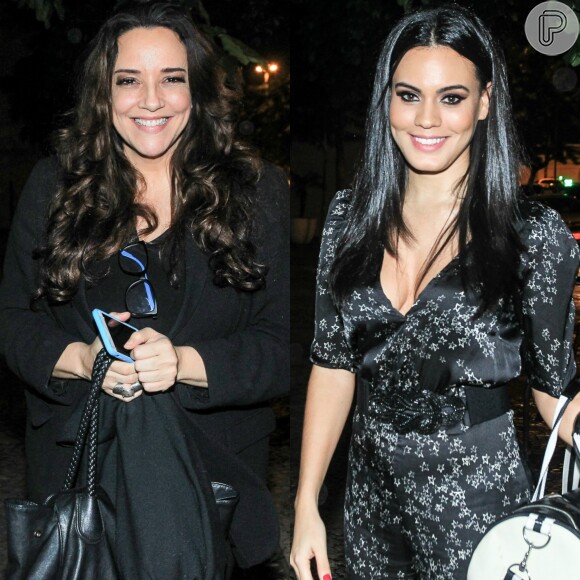 Letícia Lima e Ana Carolina posaram com a mãe da cantora em Juiz de Fora