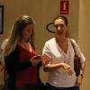 Fátima Bernardes passeou acompanhada da filha Beatriz e de uma amiga em shopping da Barra da Tijuca, Zona Oeste do Rio de Janeiro, na noite desta segunda-feira, 16 de janeiro de 2017