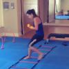 Giovanna Lancellotti começou a fazer aula de muay thai e postou vídeo em sua conta no Instagram