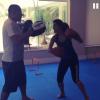 Giovanna Lancellotti começou a praticar muay thai e postou vídeo em sua conta no Instagram