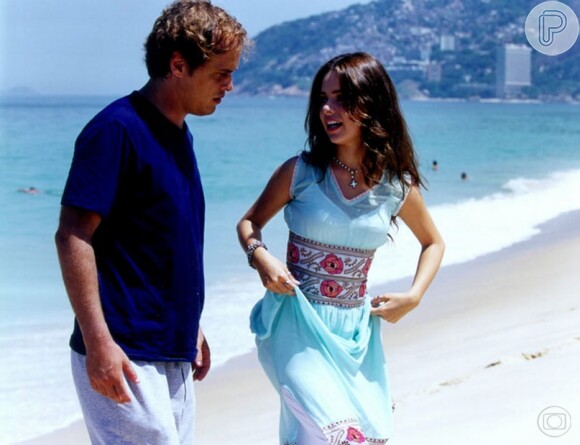 Sandy foi a protagonista da novela 'Estrela Guia' (2001) com Guilherme Fontes