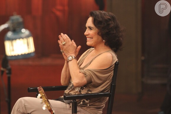 O último trabalho de Regina Duarte na TV foi em 'O Astro'