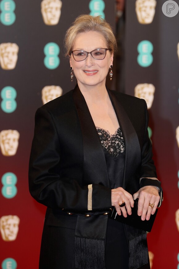 Meryl Streep no Bafta 2017