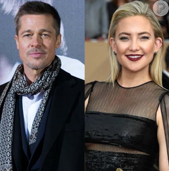 Mãe de Kate Hudson, Goldie Hawn confirmou o namoro da filha com Brad Pitt