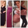 Ana Hickmann exibe a evolução da barriga nos últimos meses de gravidez: 'O Alexandre cresceu muito! Primeira foto com 26 semanas, segunda com 29, terceira 31 semanas e agora com 35 semanas. Falta pouco....'