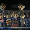 Daniela Mercury canta com o Olodum no quinto dia do carnaval de Salvador, na Bahia
