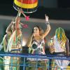 Daniela Mercury canta com o Olodum no quinto dia do carnaval de Salvador, na Bahia, em 3 de março de 2014