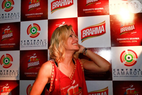 Antonia Fontenelle passou a noite desta segunda-feira, 3 de março de 2014, acompanhada em Salvador