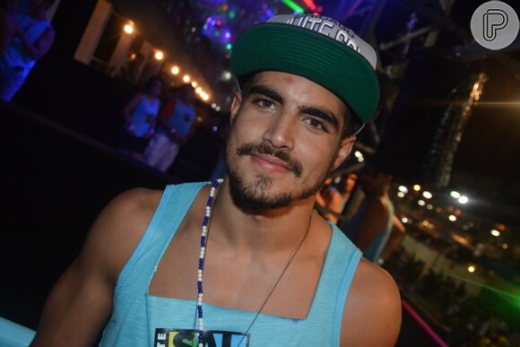 Caio Castro desmente briga em camarote de Salvador, em 5 de março de 2014