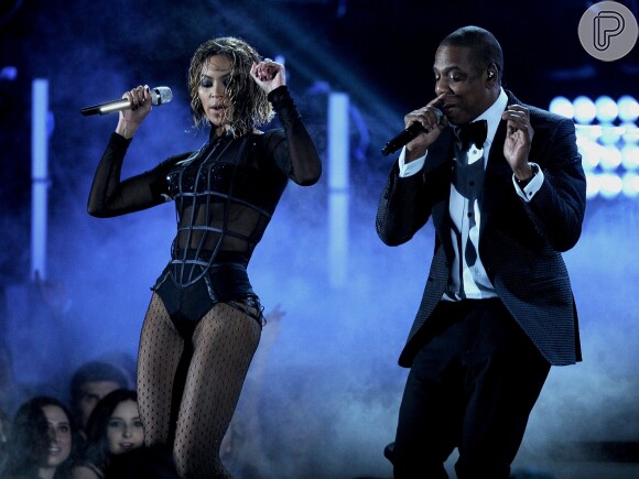 Beyoncé e Jay-Z se apresentam no Grammy Awards