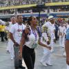 Taís Araújo não precisou de fantasia para sambar muito na Avenida durante o desfile da Unidos da Tijuca, campeã do Carnaval carioca