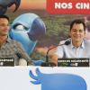 Rodrigo Santoro e Carlinhos Brown estiveram na coletiva de imprensa do filme 'Rio 2' na tarde desta segunda-feira, 17 de março de 2014
