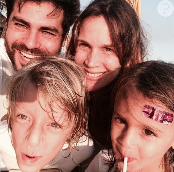 Vanessa Lóes e Thiago Lacerda já são pais de Gael, de 6 anos, e Cora, de 3