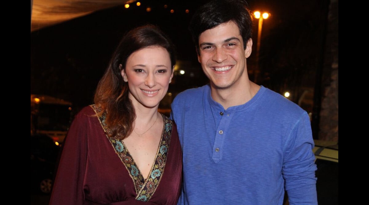 Foto: Mateus Solano interpretou Félix na novela 'Amor à Vida'; sua mulher, Paula Braun, interpretou a médica Receca na trama - Purepeople