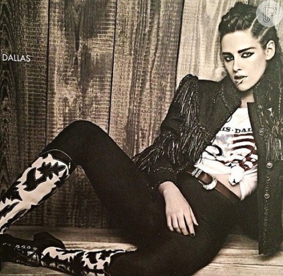 Kristen Stewart estrela campanha da coleção Paris-Dallas, da Chanel, inspirada no Texas