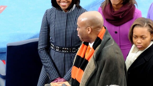 Michelle Obama, ícone da moda mundial, veste Thom Browne na posse de Obama
