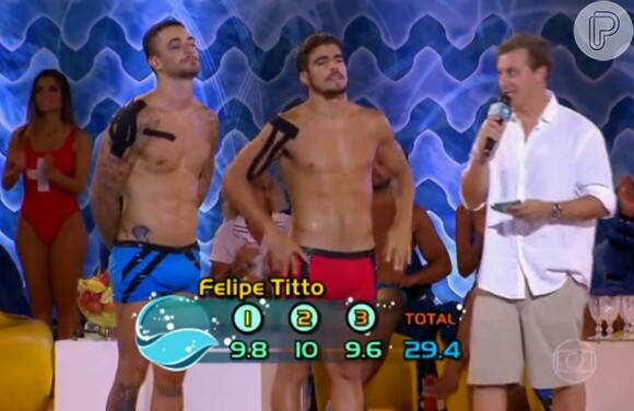 Felipe Titto somou 29,4 pontos no segundo dia de 'Saltibum'