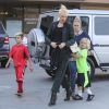 Gwen Stefani também é mãe de Kingston e Zuma, frutos de seu casamento com Gavin Rossdale