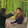 Jennifer Lopez recebe cuidados da produção do programa 'Good Morning America'