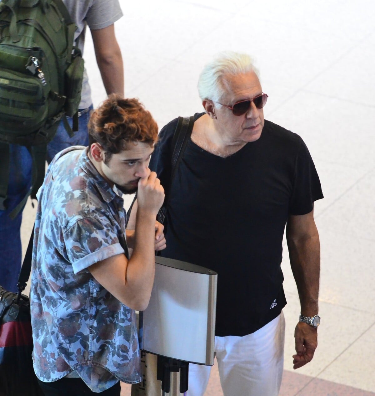 Foto: No dia de seu aniversário, Antonio Fagundes e o filho Bruno ...