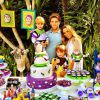 Guy, filho mais novo da atriz Danielle Winits, comemorou seu aniversário no último sábado, com uma festa temática do filme 'Toy Story'
