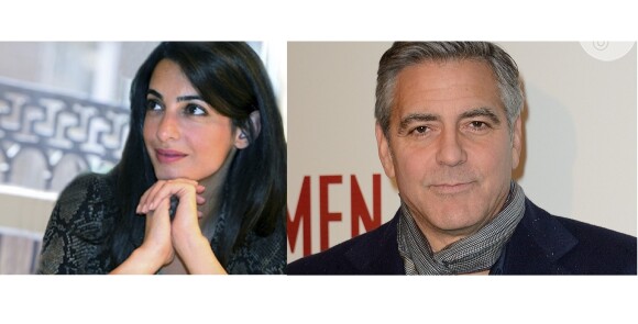 George Clooney e Amal Alamuddin  estão juntos; o ator estava solteiro oficialmente desde 1993