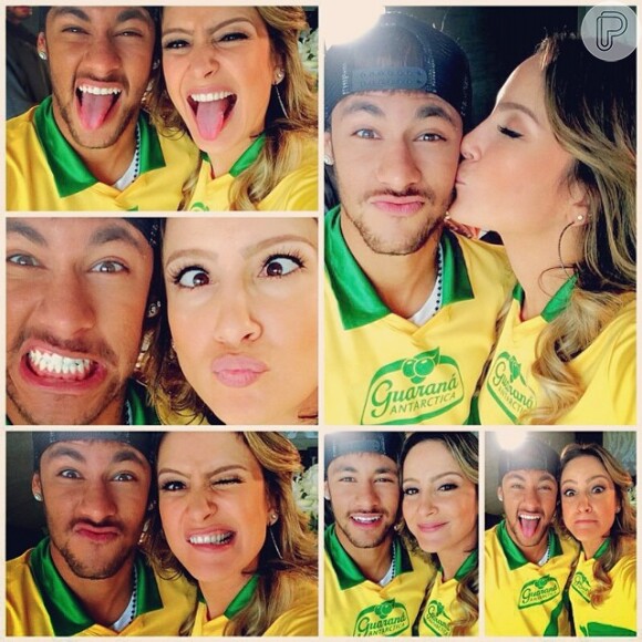 Neymar estrela campanha para Copa do Mundo com Claudia Leitte