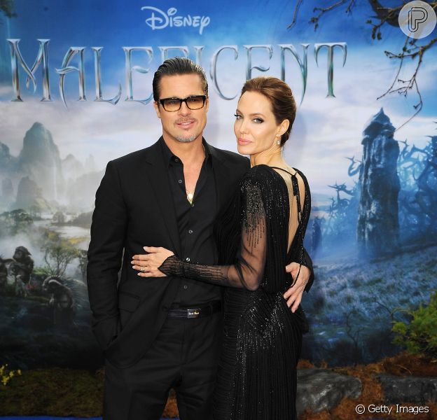 Angelina Jolie Divulga Malevola Em Londres Acompanhada Do Marido Brad Pitt Purepeople