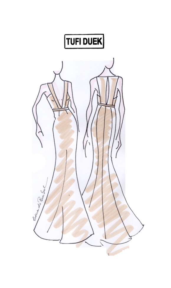 A votação para escolher o vestido do Festival de Cannes 2014 de Isabelli Fontana acaba na próxima sexta-feira, dia 16 de maio de 2014