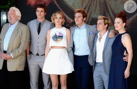 Jennifer Lawrence e elenco divulgam 'Jogos Vorazes - A Esperança: Parte 1' no Festival de Cannes 2014