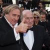 Joseph Blatter assistiu a 'United Passion' ao lado de Gerard Depardieu