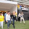 Xuxa vai a estádio paulista lançar a campanha de Mobilização Nacional Projeta Brasil em dia de inauguração da Arena Corinthians