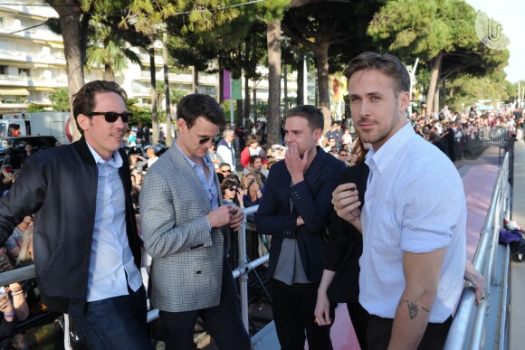 Ryan Gosling chega à gravação do 'Le Grand Journal' durante o Festival de Cannes 2014
