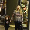 Tânia Mara foi com a filha, Maysa, de 3 anos, no shopping Village mall, na Barra da Tijuca, Zona Oeste do Rio de Janeiro, nesta quarta-feira, 28 de maio de 2014